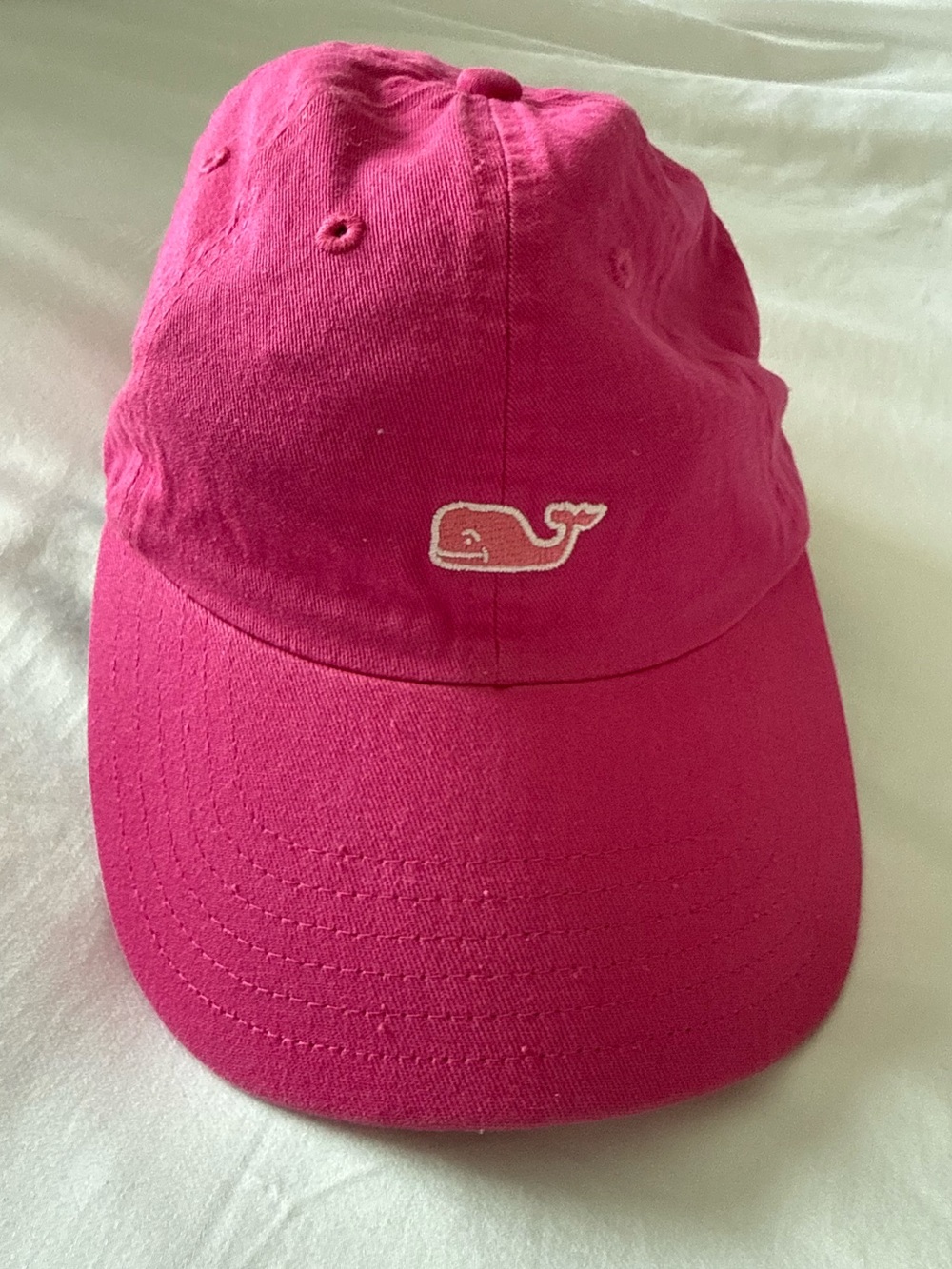 Vineyard Vines Hot Pink Classic Whale Logo Hat